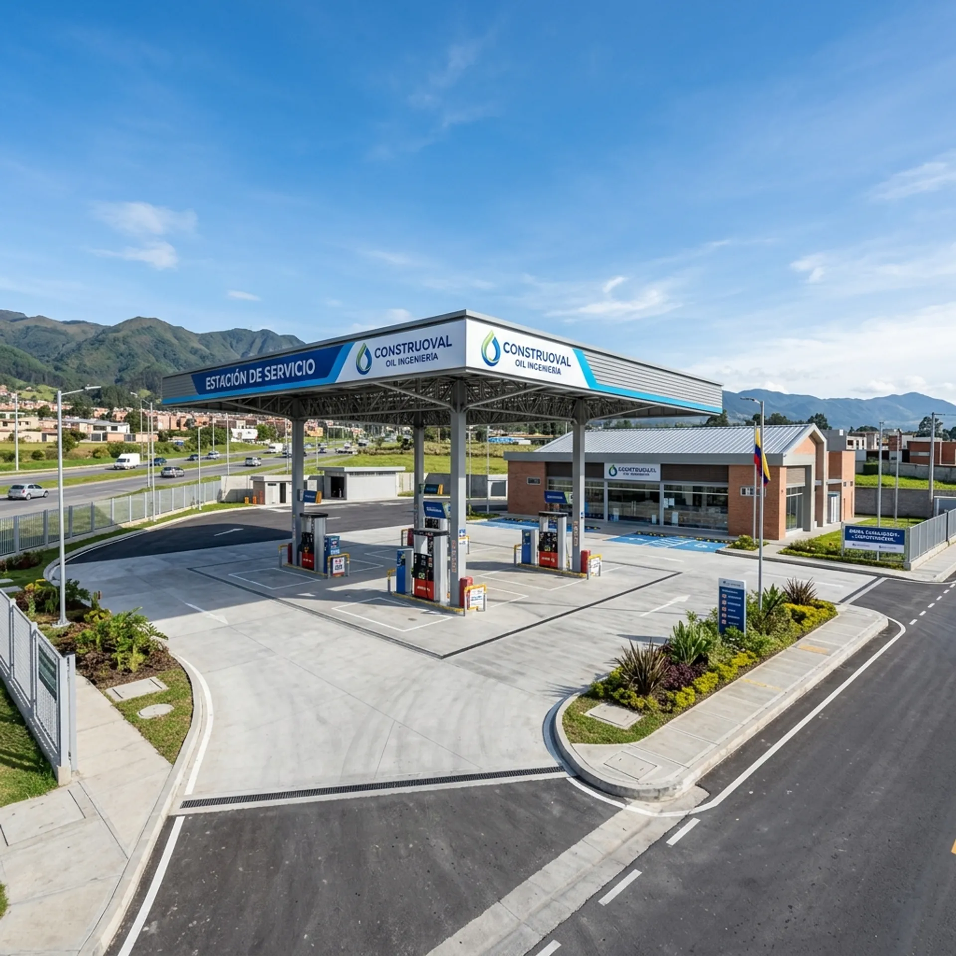 ConstruOval Oil Ingeniería — Estación de Servicio construida por nuestro equipo